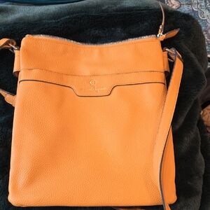Nanette Lepore Vibrant Orange Crossbody Bag